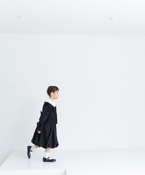 LOWRYS FARM（ローリーズファーム）の「リボンカーディガン　 100821（カーディガン/ボレロ・キッズ・ネイビー/ブラック/レッド・110cm/120cm/130cm/140cm/150cm）」の6枚目の写真