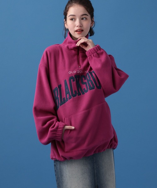 PBLIM（ページボーイリム）の「PBLIM/フリースハーフジップ（その他トップス・レディース・ライトブルー/ピンク/ライトベージュ・MEDIUM/LARGE）」の3枚目の写真