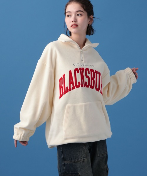 PBLIM（ページボーイリム）の「PBLIM/フリースハーフジップ（その他トップス・レディース・ライトブルー/ピンク/ライトベージュ・MEDIUM/LARGE）」の5枚目の写真