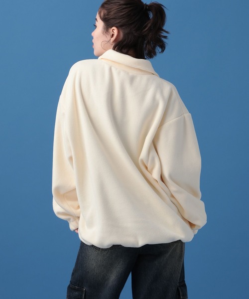 PBLIM（ページボーイリム）の「PBLIM/フリースハーフジップ（その他トップス・レディース・ライトブルー/ピンク/ライトベージュ・MEDIUM/LARGE）」の7枚目の写真