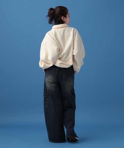 PBLIM（ページボーイリム）の「PBLIM/フリースハーフジップ（その他トップス・レディース・ライトブルー/ピンク/ライトベージュ・MEDIUM/LARGE）」の10枚目の写真