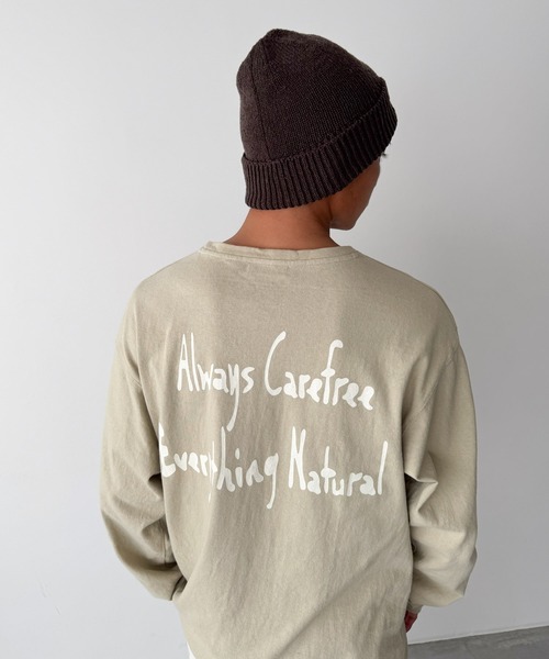 CANAL JEAN（キャナルジーン）の「choice_cnl×Daches　刺繍ニットCAP（ニットキャップ/ビーニー・レディース・ベージュ/ブラウン・ONE SIZE）」の9枚目の写真