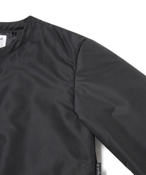 agnes b.（アニエスベー）の「【agnes b. pour ADAM ET ROPE'】別注 CARDIGAN PRESSIONS PADDED（その他アウター・レディース・ブラック/カーキ・M）」の18枚目の写真