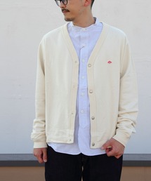 DANTON | DANTON/ダントン ドットボタンVネックカーディガン DOT BUTTON V-NECK CARDIGAN(メンズ) DT-C0313 CIN(カーディガン/ボレロ)