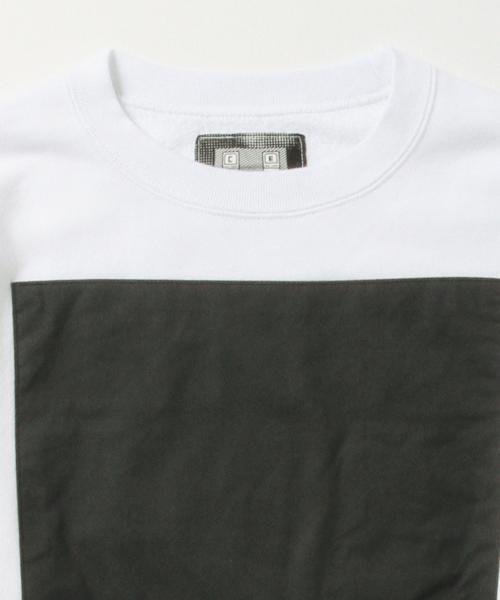 C.E（シーイー）の「C.E / BLACK/R クルースウェット（スウェット・メンズ・ホワイト・X-LARGE/MEDIUM/LARGE/SMALL）」の10枚目の写真