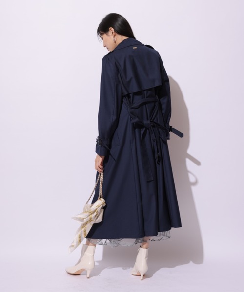 Mystrada　マイストラーダ　3way トレンチコート　ネイビー Mystrada（マイストラーダ）の「トレンチコート（ダウン