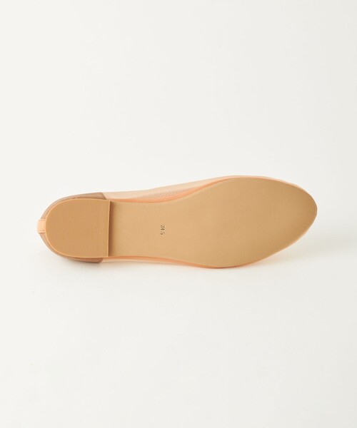 green label relaxing（グリーンレーベルリラクシング）の「ラウンド チュール フラットシューズ（バレエシューズ・レディース・ブラック/ベージュ/その他1・23cm/23.5cm/24cm/24.5cm）」の18枚目の写真