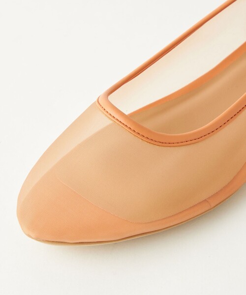 green label relaxing（グリーンレーベルリラクシング）の「ラウンド チュール フラットシューズ（バレエシューズ・レディース・ブラック/ベージュ/その他1・23cm/23.5cm/24cm/24.5cm）」の16枚目の写真
