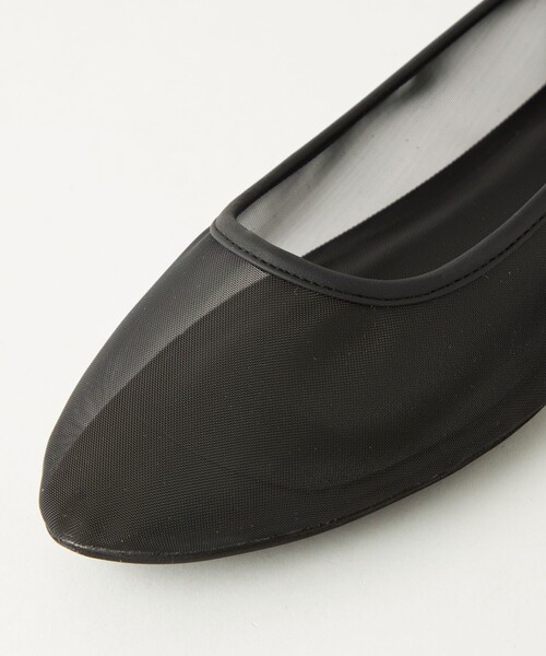 green label relaxing（グリーンレーベルリラクシング）の「ラウンド チュール フラットシューズ（バレエシューズ・レディース・ブラック/ベージュ/その他1・23cm/23.5cm/24cm/24.5cm）」の13枚目の写真