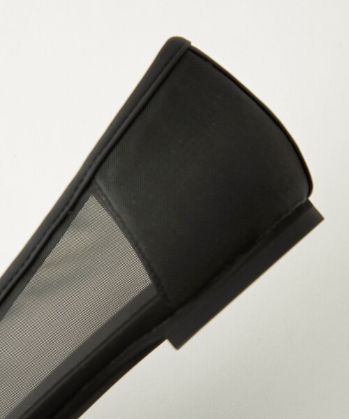 green label relaxing（グリーンレーベルリラクシング）の「ラウンド チュール フラットシューズ（バレエシューズ・レディース・ブラック/ベージュ/その他1・23cm/23.5cm/24cm/24.5cm）」の12枚目の写真