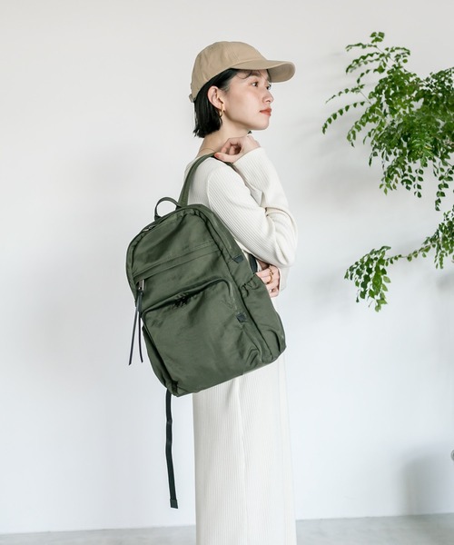 RIVE DROITE（リヴドロワ）の「R.good/Backpack（バックパック/リュック・レディース・ブラック/カーキ・FREE）」の4枚目の写真