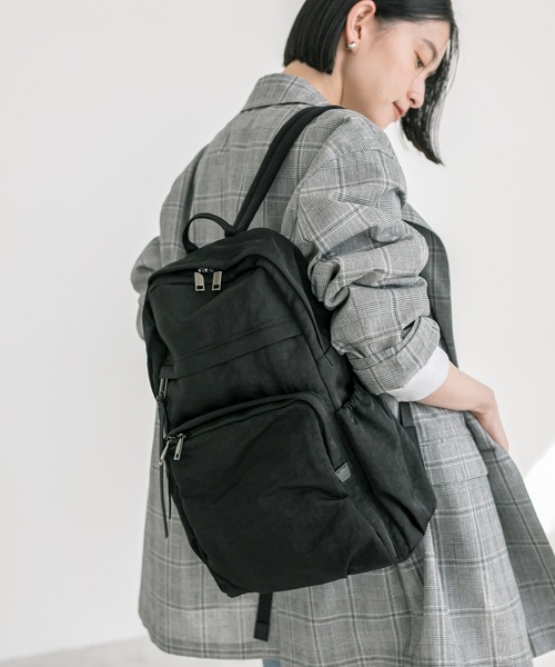 RIVE DROITE（リヴドロワ）の「R.good/Backpack（バックパック/リュック・レディース・ブラック/カーキ・FREE）」の5枚目の写真