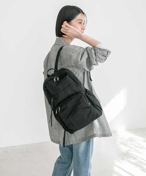 RIVE DROITE（リヴドロワ）の「R.good/Backpack（バックパック/リュック・レディース・ブラック/カーキ・FREE）」の3枚目の写真