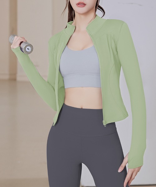 SAISON DE PAPILLON（セゾンドパピヨン）の「あたっか裏起毛ラッシュガードパーカー（パーカー・レディース・パープル/ネイビー/コーラル/ピンク/グリーン/グレー/ブルー/ライトピンク/ブラック・M/L/XL）」の17枚目の写真