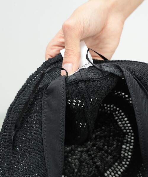 BEAMS HEART（ビームスハート）の「BEAMS HEART / サーモ クロシェハット（ハット・メンズ・ホワイト/ブラック・ONE SIZE）」の11枚目の写真