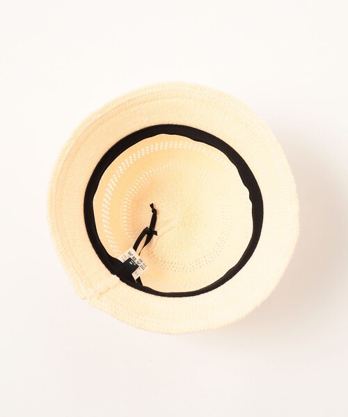 BEAMS HEART（ビームスハート）の「BEAMS HEART / サーモ クロシェハット（ハット・メンズ・ホワイト/ブラック・ONE SIZE）」の17枚目の写真