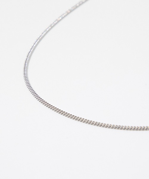 トムウッド カーブチェーン スリム シルバーネックレス TOMWOOD