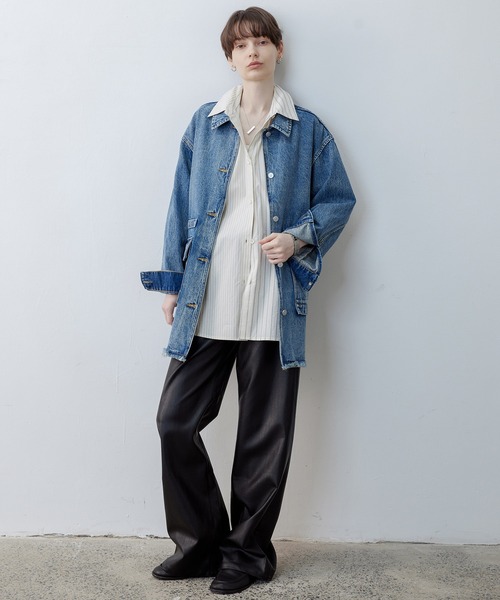 LOUNGEDRESS 20thヴィンテージライクデニムジャケット セール】VINTAGE LIKE DENIM JACKET / ヴィンテージライクデニム