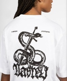 WASTED PARIS（ウェイステッドパリス）の「【WASTED PARIS】T-SHIRT ATRAX / 【ウェイステッドパリス】ロゴプリント半袖Tシャツ（Tシャツ/カットソー）」
