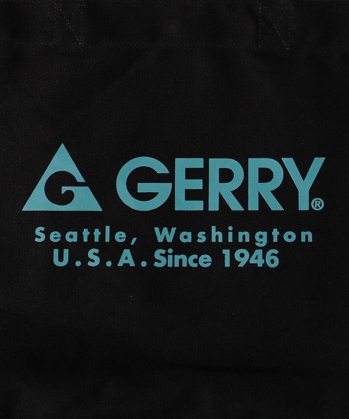 GERRY(ジェリー)の「【GERRY / ジェリー】大容量 キャンバストートバッグ(トートバッグ・メンズ・ブラック/アイボリー・F)」の13枚目の写真