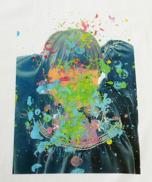 antiqua(アンティカ)の「アートデザインバスクTシャツ(Tシャツ/カットソー・レディース・オフホワイト・ML/LXL)」の15枚目の写真