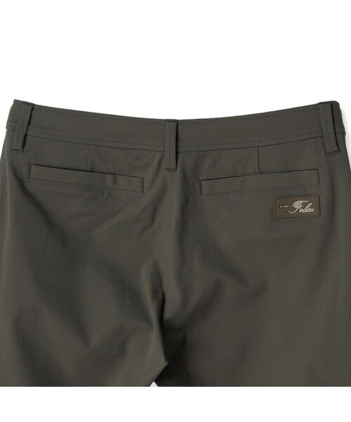 WS DOBBY SUCKER CROPPED PANTS