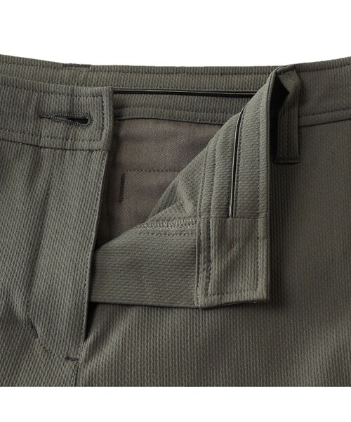 WS DOBBY SUCKER CROPPED PANTS