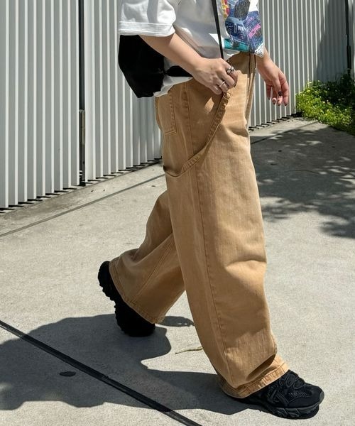 PBLIM（ページボーイリム）の「PBLIM/サスツキルーズデニム（デニムパンツ・レディース・ブラック/ベージュ/ブルー・MEDIUM/LARGE）」の11枚目の写真