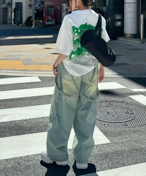 PBLIM（ページボーイリム）の「PBLIM/サスツキルーズデニム（デニムパンツ・レディース・ブラック/ベージュ/ブルー・MEDIUM/LARGE）」の6枚目の写真