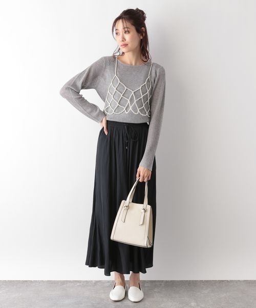 GLOBAL WORK（グローバルワーク）の「洗えるラメシアーリブプル