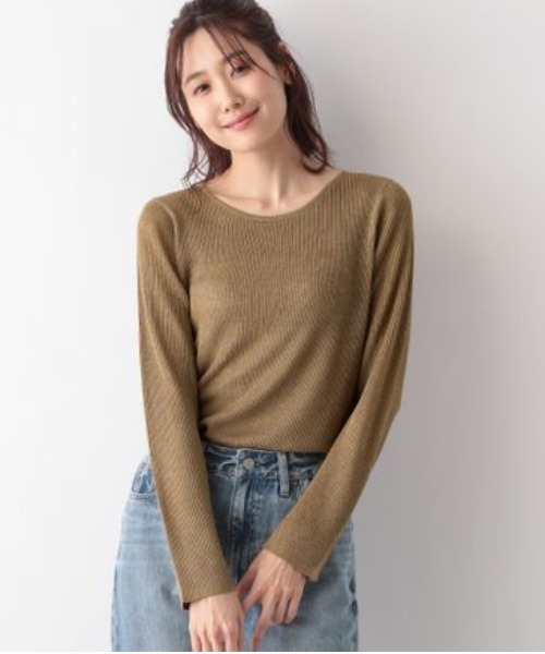 GLOBAL WORK（グローバルワーク）の「洗えるラメシアーリブプル