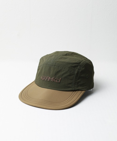 Gramicci（グラミチ）の「/GRAMICCI/NYLON CAP（キャップ・メンズ・ブラック/グレー系その他/ダークグリーン系・FREE）」の3枚目の写真