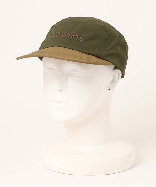 Gramicci（グラミチ）の「/GRAMICCI/NYLON CAP（キャップ・メンズ・ブラック/グレー系その他/ダークグリーン系・FREE）」の8枚目の写真