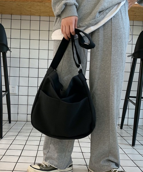 TONE SELECT GOODS（トーンセレクトグッズ）の「urbanfemine./キャンバスショルダーバッグ U7228（ショルダーバッグ・レディース・ホワイト/ブラック/イエロー・FREE）」の14枚目の写真