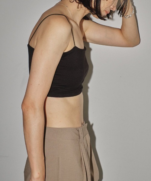 TODAYFUL(トゥデイフル)の「TODAYFUL Cupin Flatseam Bratop 12410602(チューブトップ・レディース・ホワイト/ブラウン/ブラック・FREE)」の15枚目の写真