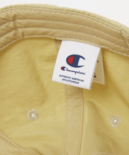 Champion（チャンピオン）の「【Champion(チャンピオン）】別注バックサテンキャップ（キャップ・レディース・イエロー/ベージュ/ホワイト/ライトブルー・FREE）」の21枚目の写真
