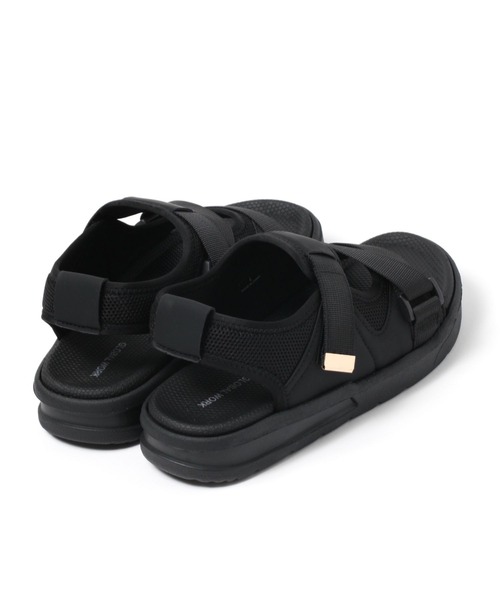 GLOBAL WORK（グローバルワーク）の「エアかるベルトスニーカーサンダル/103875（サンダル・レディース・ブラック/アイボリー/ホワイト/ベージュ・MEDIUM/SMALL/LARGE）」の13枚目の写真