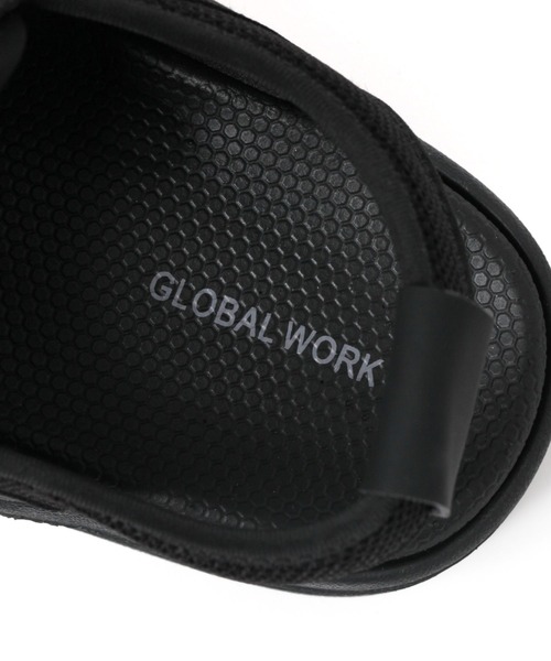 GLOBAL WORK（グローバルワーク）の「エアかるベルトスニーカーサンダル/103875（サンダル・レディース・ブラック/アイボリー/ホワイト/ベージュ・MEDIUM/SMALL/LARGE）」の19枚目の写真