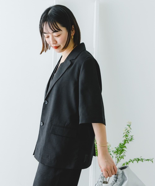 値下げ！【未使用 タグ付】アーバンリサーチ リネンライクジャケット UR TECH DRYLUXE』リネンライクジャケット（テーラード