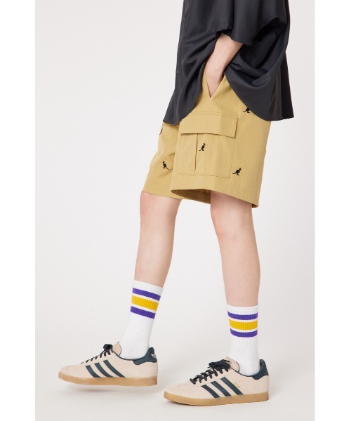 RODEO CROWNS WIDE BOWL(ロデオクラウンズワイドボウル)の「KANGOL ショートパンツ(その他パンツ・メンズ・ブラック/ネイビー/ベージュ・LARGE/MEDIUM)」の11枚目の写真