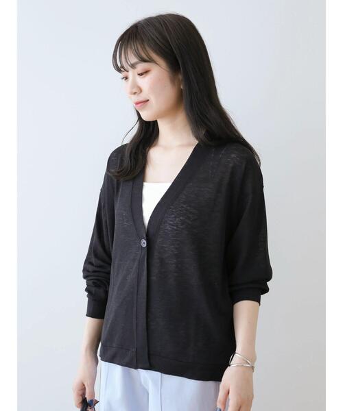 Green　Parks（グリーンパークス）の「カップ付き天竺インナー（インナーウェア/肌着・レディース・ホワイト/ライトベージュ/ブラック・FREE）」の5枚目の写真