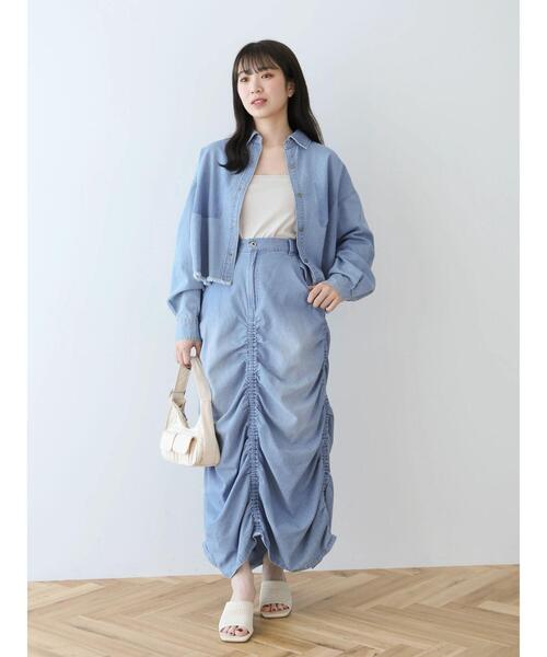 Green　Parks（グリーンパークス）の「カップ付き天竺インナー（インナーウェア/肌着・レディース・ホワイト/ライトベージュ/ブラック・FREE）」の19枚目の写真