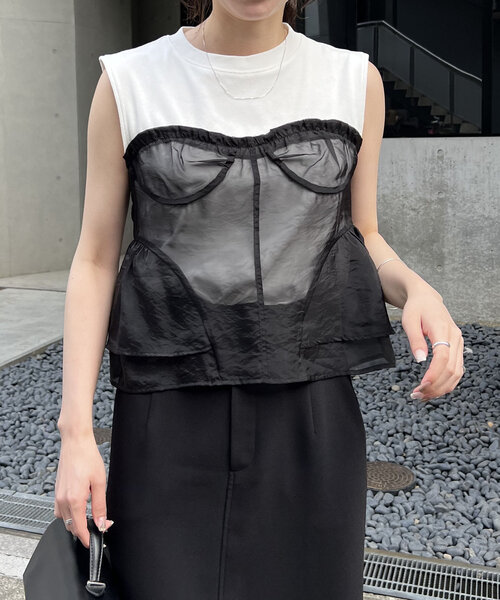 CAPRICIEUX LE'MAGE（カプリシューレマージュ）の「オーガンジー