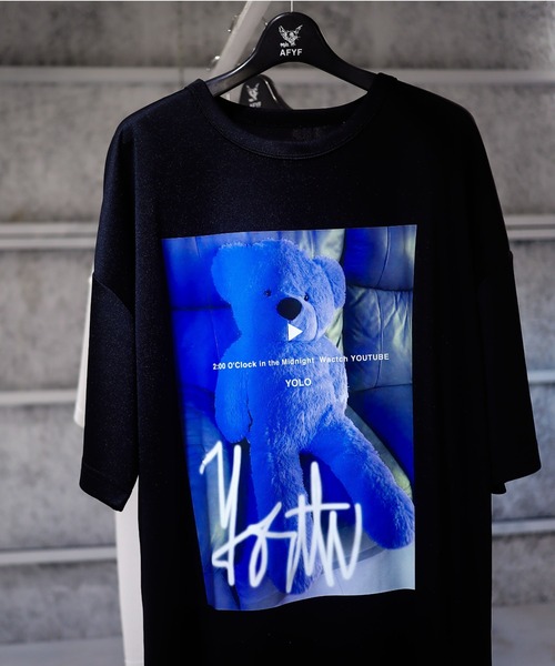 AFYF（エーエフワイエフ）の「【AFYF】MESH転写PRINT SS TEE/ビッグシルエット メッシュプリントTシャツ（Tシャツ/カットソー・メンズ・ブラック系その他5/ホワイト系その他5/ホワイト系その他/ホワイト系/ブラック系その他2/ホワイト系その他7/ホワイト系その他6/ブラック系その他3/ホワイト系その他4/ホワイト系その他2/ブラック系その他/ブラック系/ブラック系その他7/ブラック系その他6/ブラック系その他4/ホワイト系その他3/ブラック系1・FREE）」の10枚目の写真