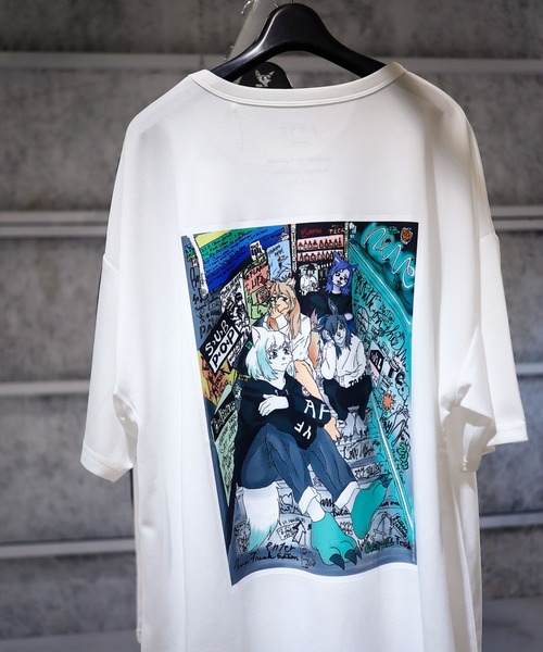 AFYF（エーエフワイエフ）の「【AFYF】MESH転写PRINT SS TEE/ビッグシルエット メッシュプリントTシャツ（Tシャツ/カットソー・メンズ・ブラック系その他5/ホワイト系その他5/ホワイト系その他/ホワイト系/ブラック系その他2/ホワイト系その他7/ホワイト系その他6/ブラック系その他3/ホワイト系その他4/ホワイト系その他2/ブラック系その他/ブラック系/ブラック系その他7/ブラック系その他6/ブラック系その他4/ホワイト系その他3/ブラック系1・FREE）」の7枚目の写真