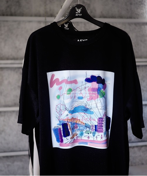 AFYF（エーエフワイエフ）の「【AFYF】MESH転写PRINT SS TEE/ビッグシルエット メッシュプリントTシャツ（Tシャツ/カットソー・メンズ・ブラック系その他5/ホワイト系その他5/ホワイト系その他/ホワイト系/ブラック系その他2/ホワイト系その他7/ホワイト系その他6/ブラック系その他3/ホワイト系その他4/ホワイト系その他2/ブラック系その他/ブラック系/ブラック系その他7/ブラック系その他6/ブラック系その他4/ホワイト系その他3/ブラック系1・FREE）」の12枚目の写真