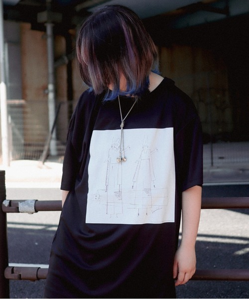 AFYF（エーエフワイエフ）の「【AFYF】MESH転写PRINT SS TEE/ビッグシルエット メッシュプリントTシャツ（Tシャツ/カットソー・メンズ・ブラック系その他5/ホワイト系その他5/ホワイト系その他/ホワイト系/ブラック系その他2/ホワイト系その他7/ホワイト系その他6/ブラック系その他3/ホワイト系その他4/ホワイト系その他2/ブラック系その他/ブラック系/ブラック系その他7/ブラック系その他6/ブラック系その他4/ホワイト系その他3/ブラック系1・FREE）」の13枚目の写真