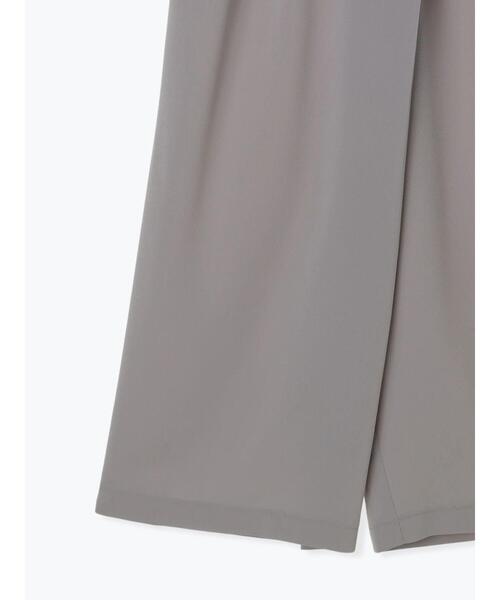 Samansa Mos2 blue（サマンサモスモスブルー）の「ラップ風ワイドパンツ（その他パンツ・レディース・チャコールグレー/グレー/ベージュ・F）」の14枚目の写真