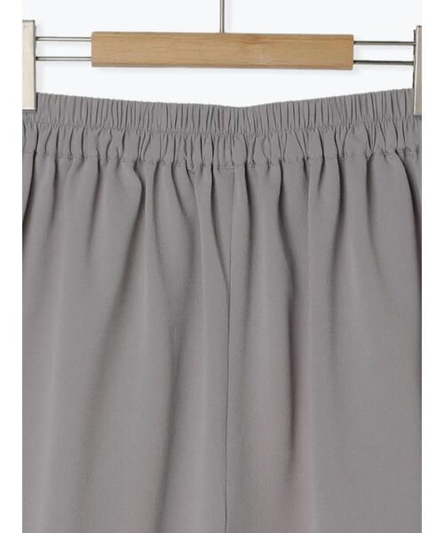 Samansa Mos2 blue（サマンサモスモスブルー）の「ラップ風ワイドパンツ（その他パンツ・レディース・チャコールグレー/グレー/ベージュ・F）」の15枚目の写真