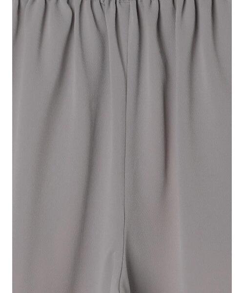 Samansa Mos2 blue（サマンサモスモスブルー）の「ラップ風ワイドパンツ（その他パンツ・レディース・チャコールグレー/グレー/ベージュ・F）」の16枚目の写真